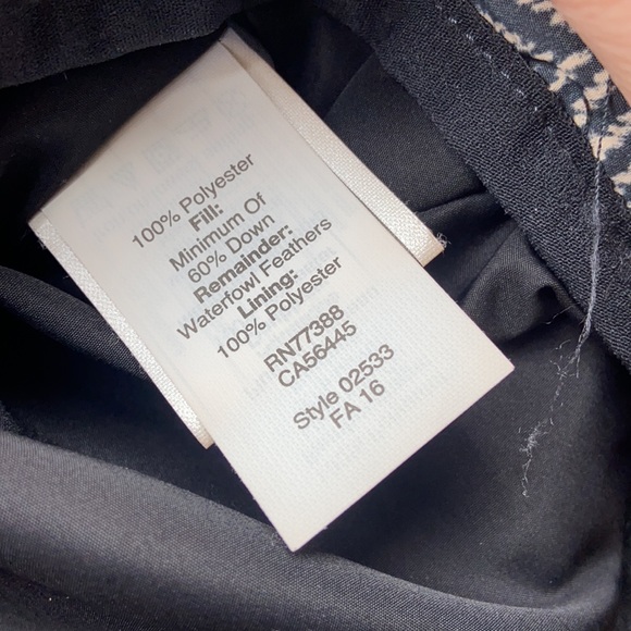 J. Crew Herringbone Excursion Quilted Puffer Vest XXS NEW - Picture 7 of 14